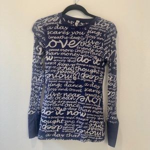 Lululemon Daily Practice Long Sleeve Top Size 8